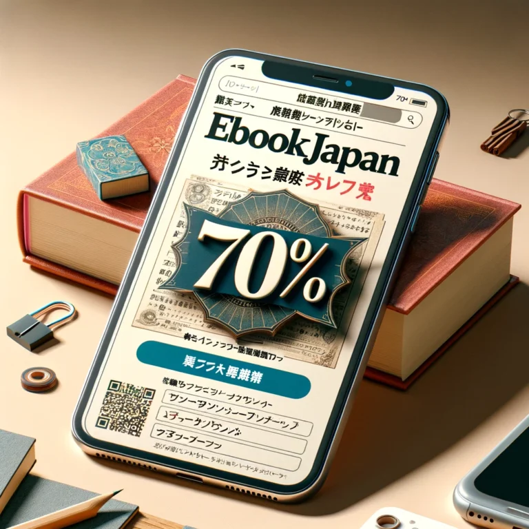 Ebookjapanクーポン：初回ログインで70％オフをゲットする方法